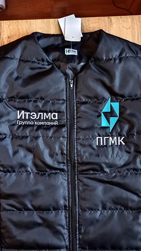 Вышивка на форме